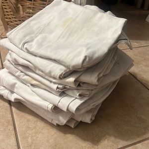 In n out white pants.